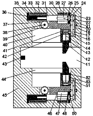 Diode automatic welding wire leading machine