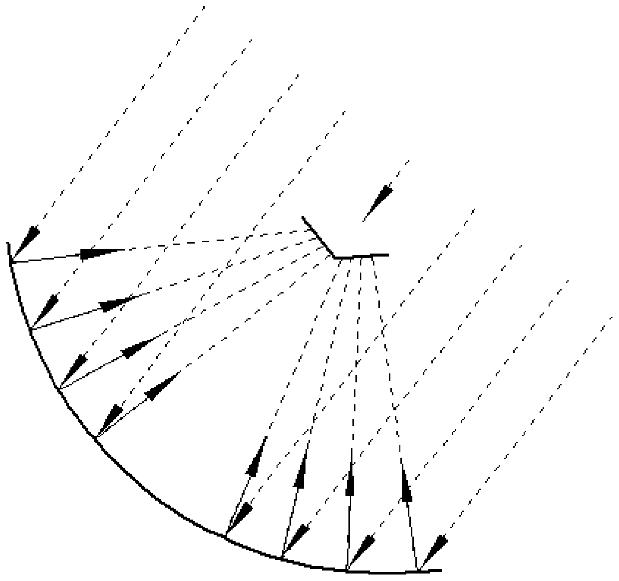 A parabolic cylinder foldable portable solar cooker