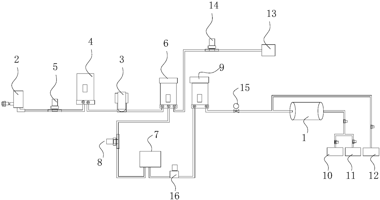 Energy conservation water purification system