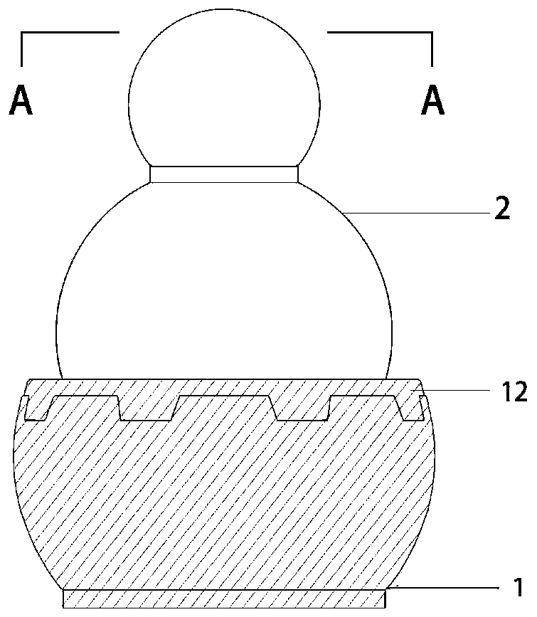 Separable magnetic positioning joint, rotating structure and mechanical device