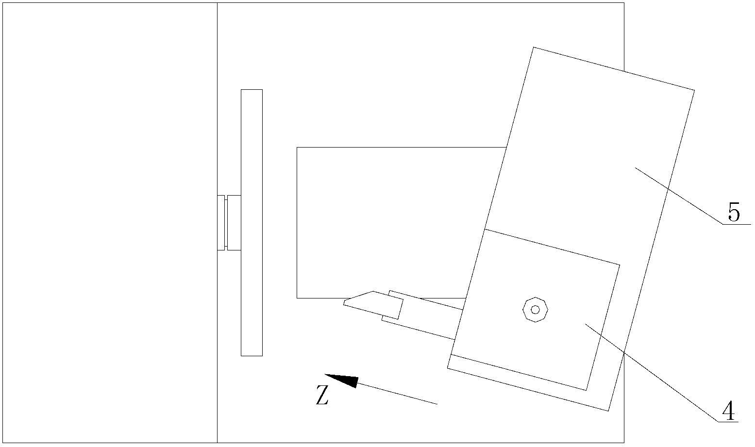 Conical surface segment mould processing method and segment mould