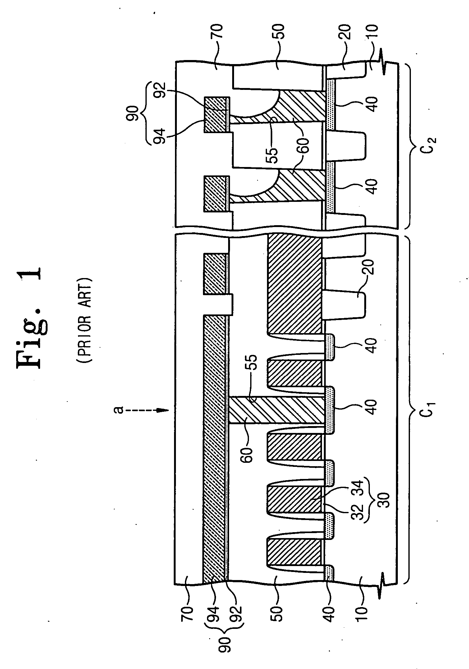 Interconnection structures for semiconductor devices and methods of forming the same