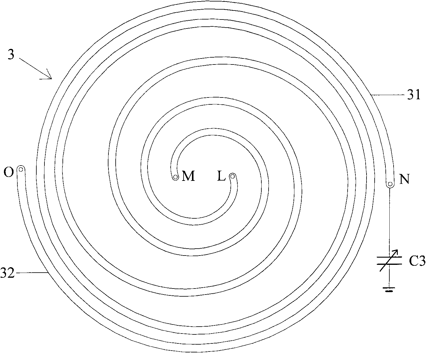 Inductive coupling coil and plasma processing device adopting same