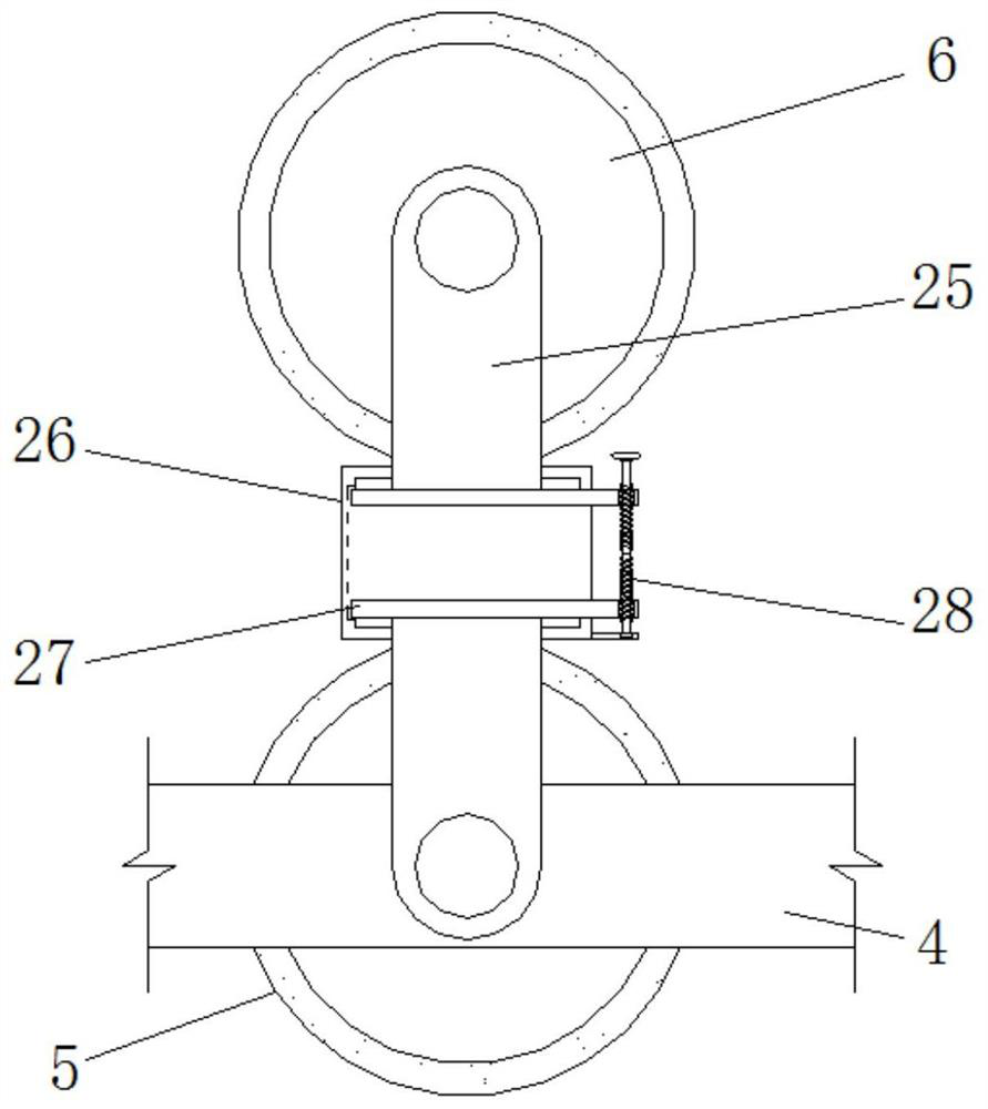 Textile dyeing and finishing device convenient for multistage treatment and use method thereof