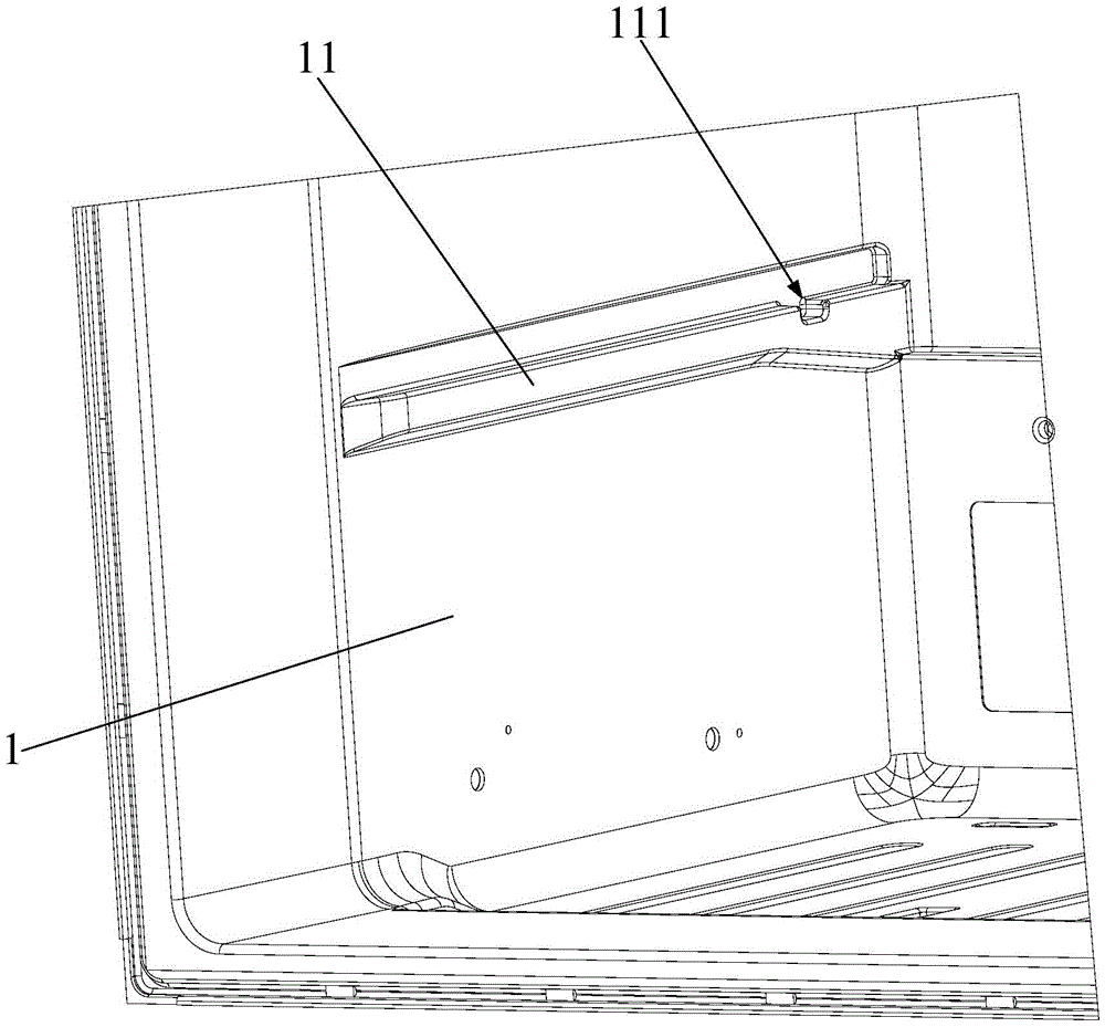 Shelving frame and refrigerator