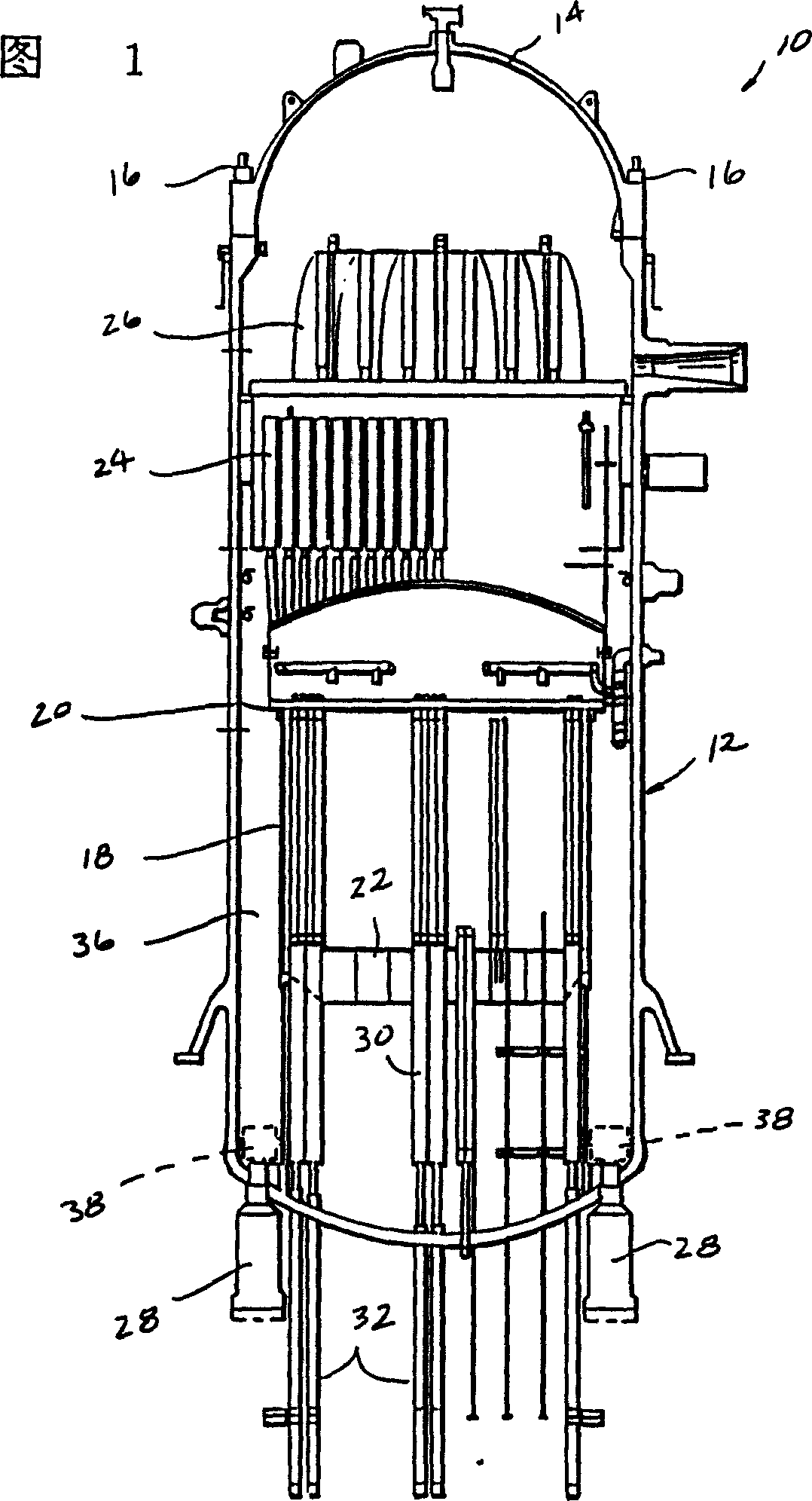 Removable shround and pump deck for boiling water nuclear reactor