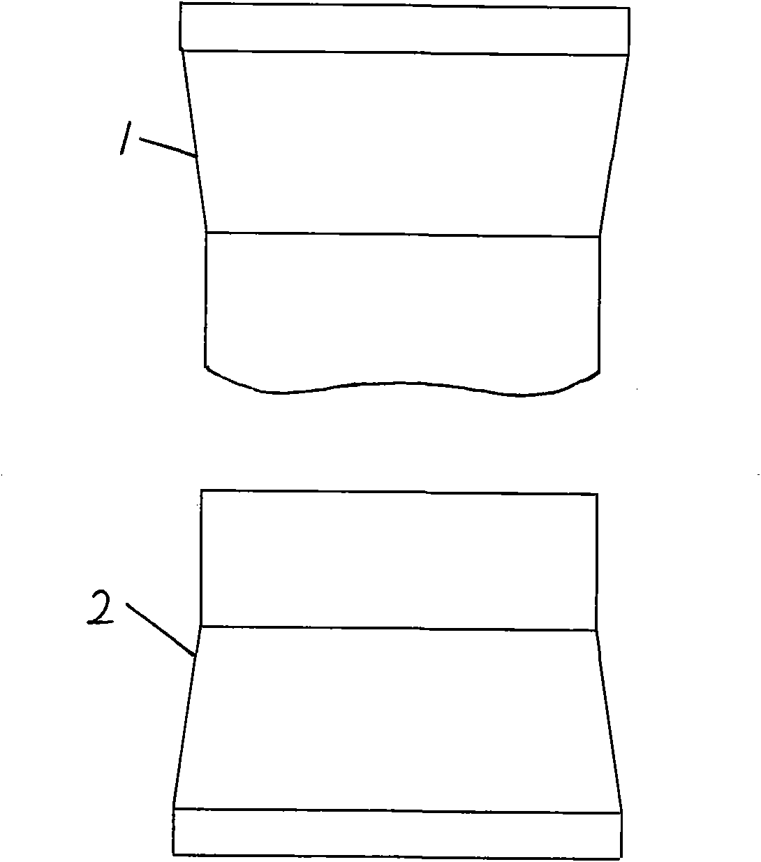 Process for manufacturing copper or iron ore series of noble metal commemorative coins or medals and dies used thereby