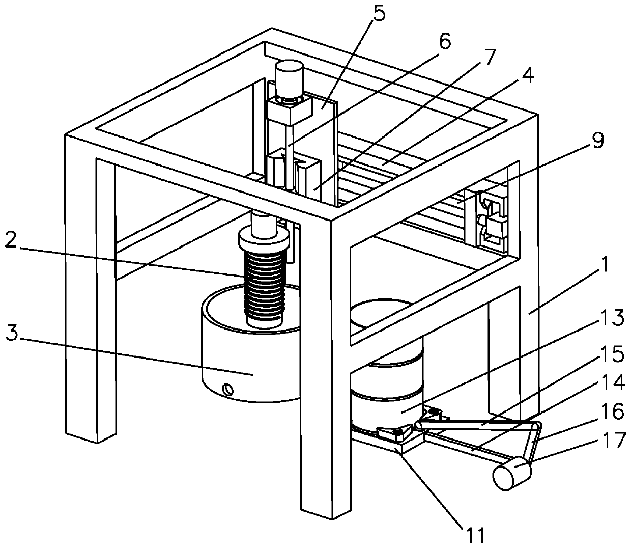 Recovery device for magnetic abrasive particles