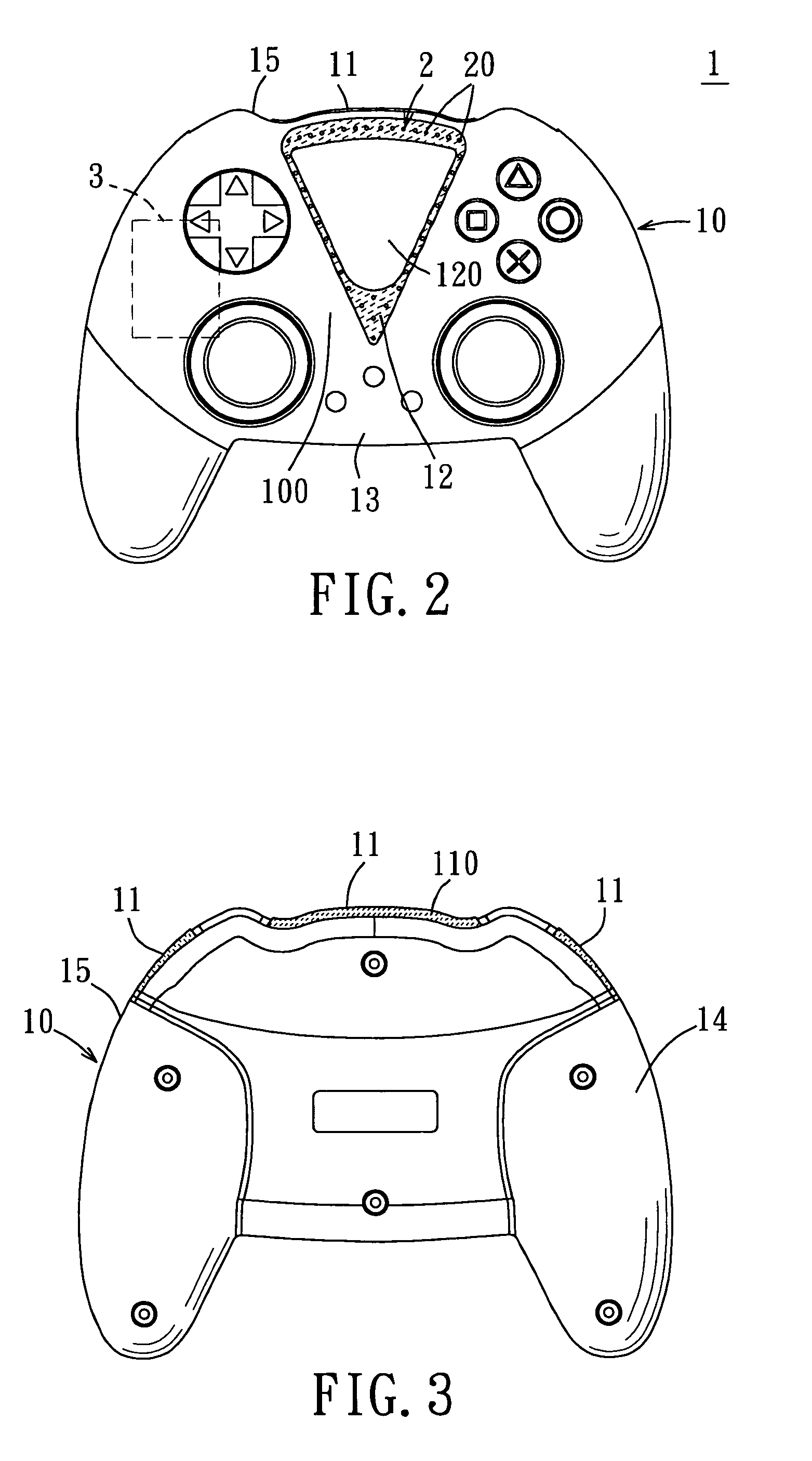 Light-emitting game controller