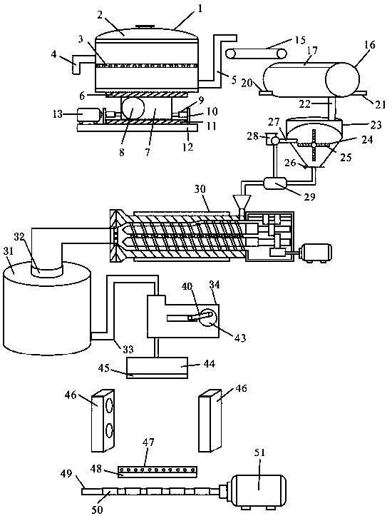 High-performance polyester POY preparation device and method