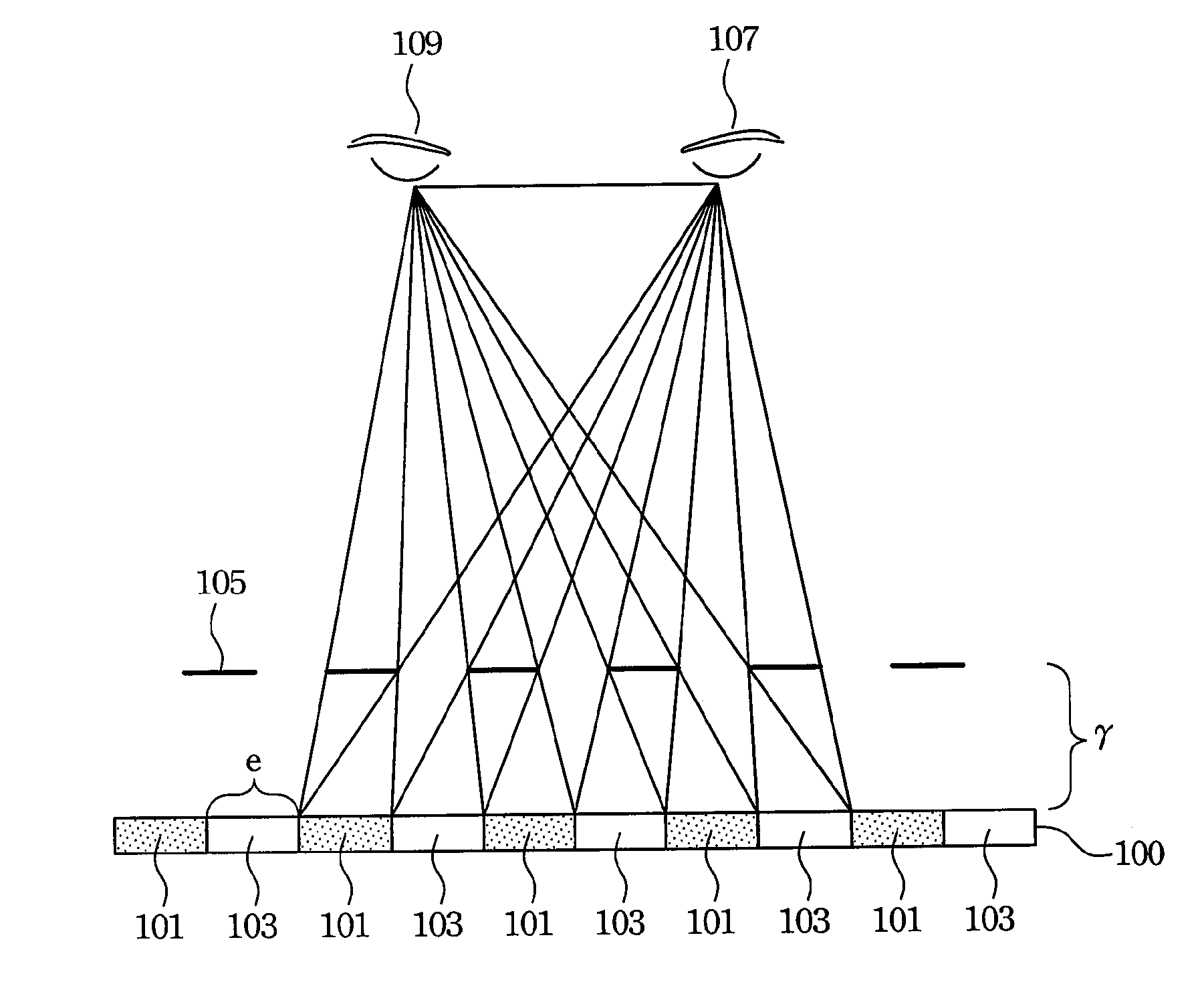 Three-Dimensional Image Display Device and a Displaying Method Thereof