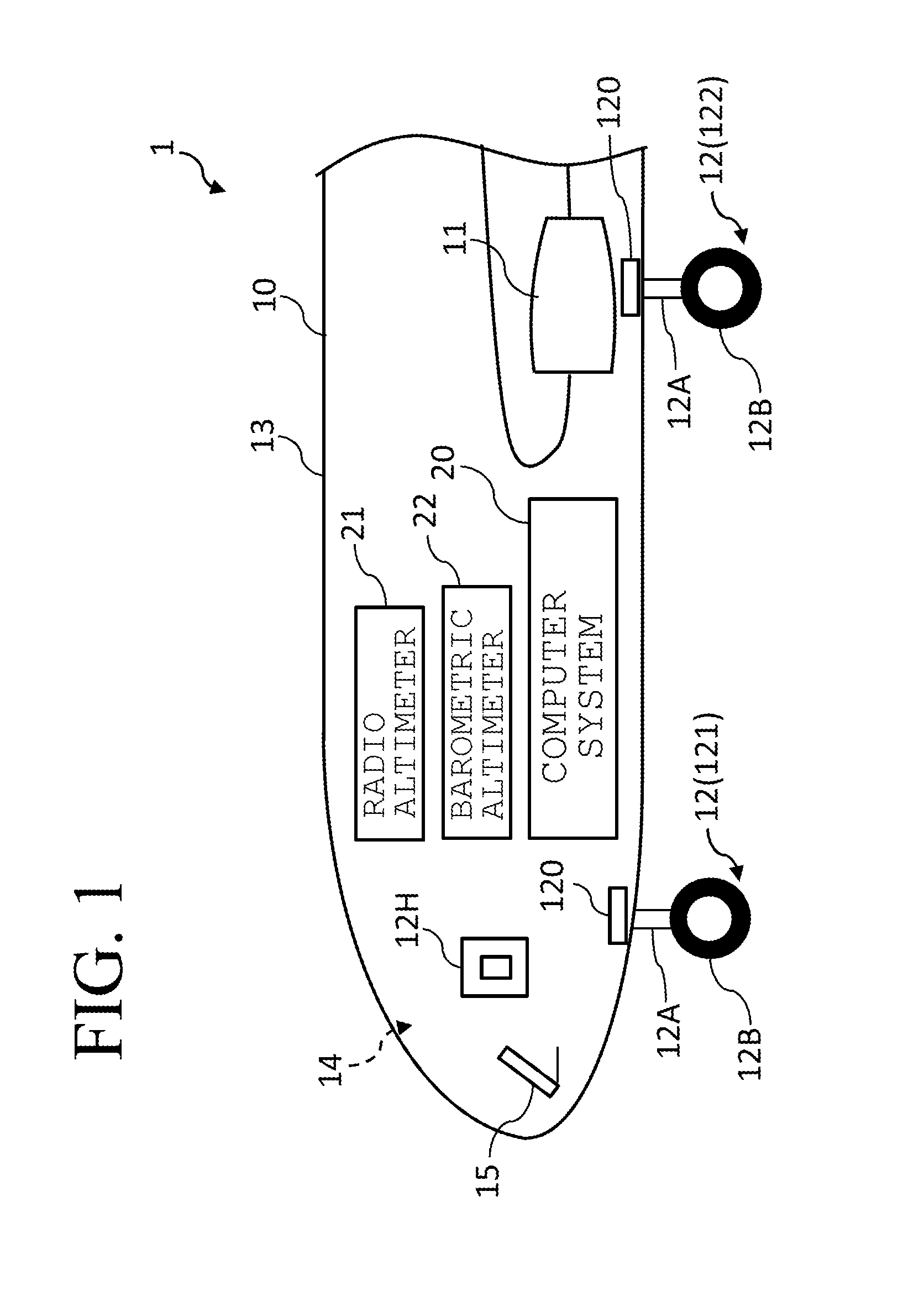 Computer system for determining approach of aircraft and aircraft