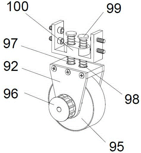 Wall-climbing robot for magnetic particle defect testing