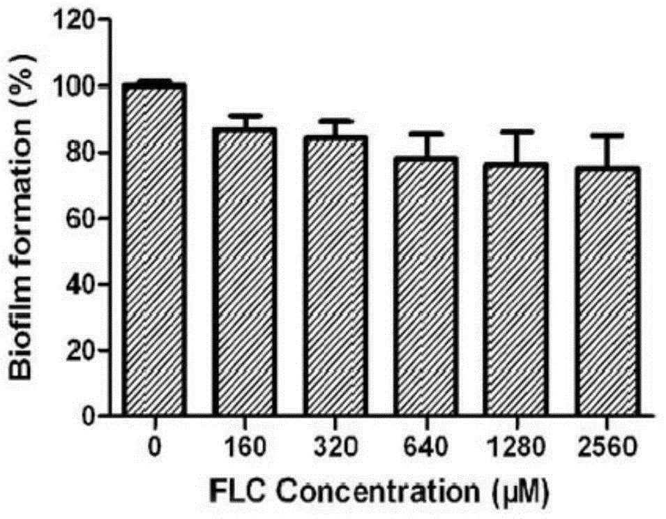 Application of chelerythrine in preparation of antifungal biofilm medicines