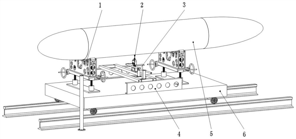 Release control device for emergency floating test of underwater vehicle model