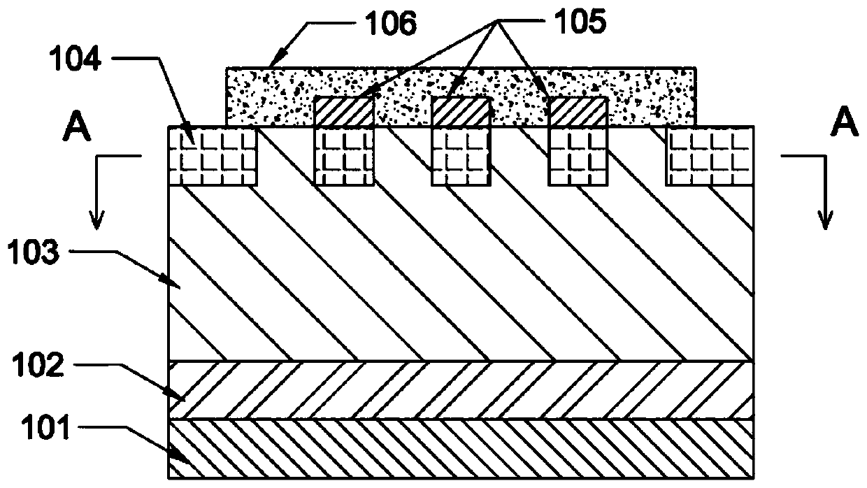 A gallium oxide-based mixed pin Schottky diode and its preparation method