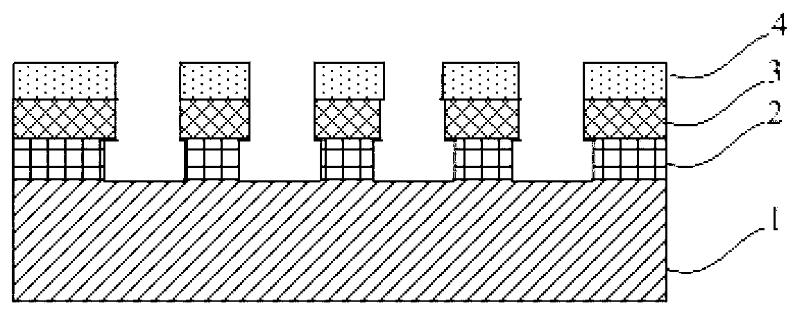 Electron beam exposure patterning method on insulating substrate