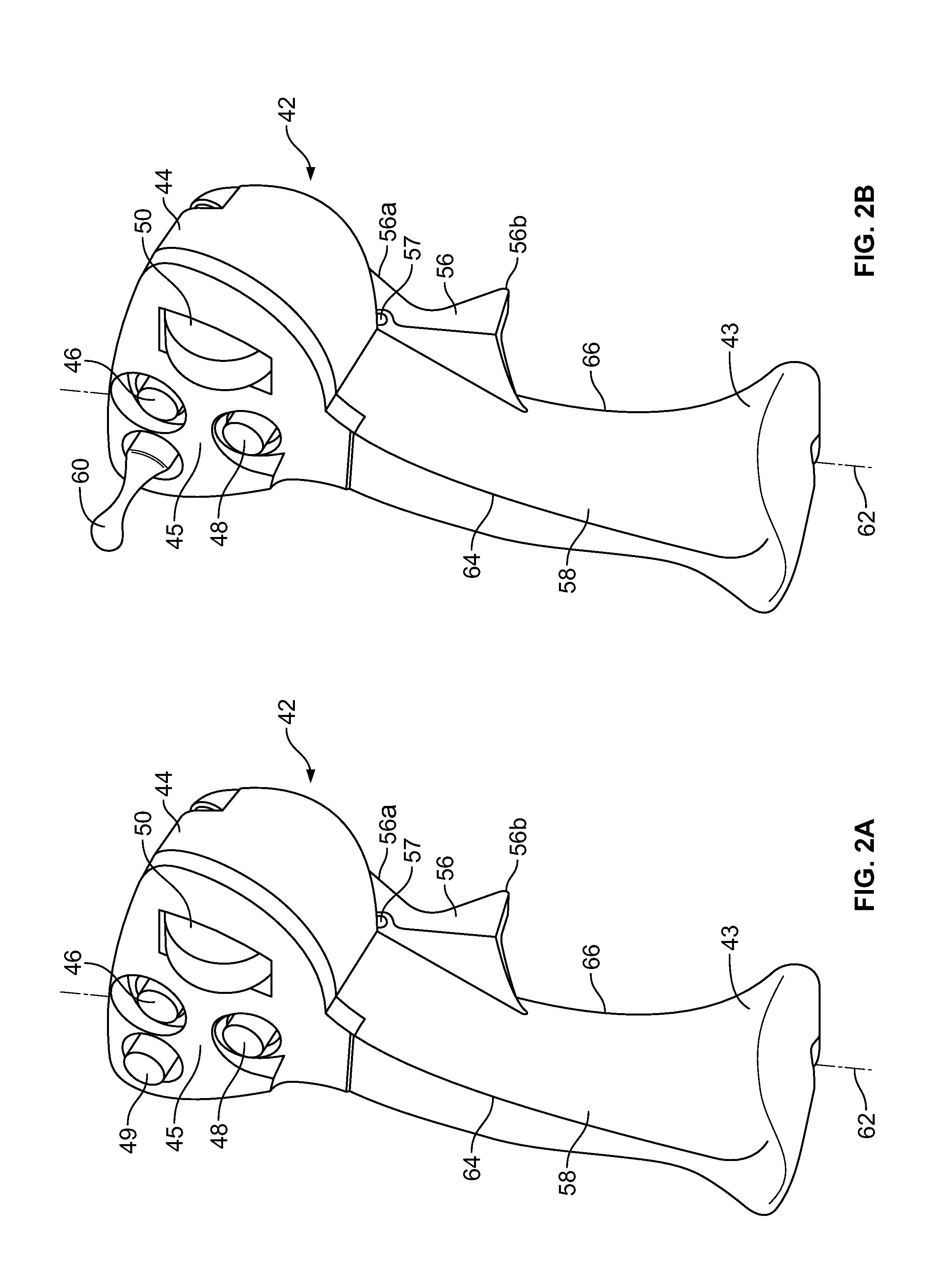 Electronic throttle on control handle