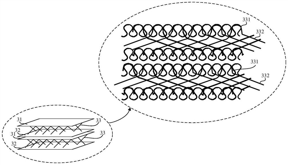 Preparation method of soluble textile material with knitted structure