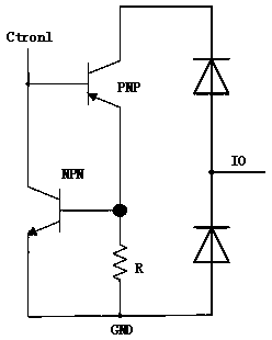 Novel silicon controlled rectifier device with low-clamping embedded capacitance-reducing diode