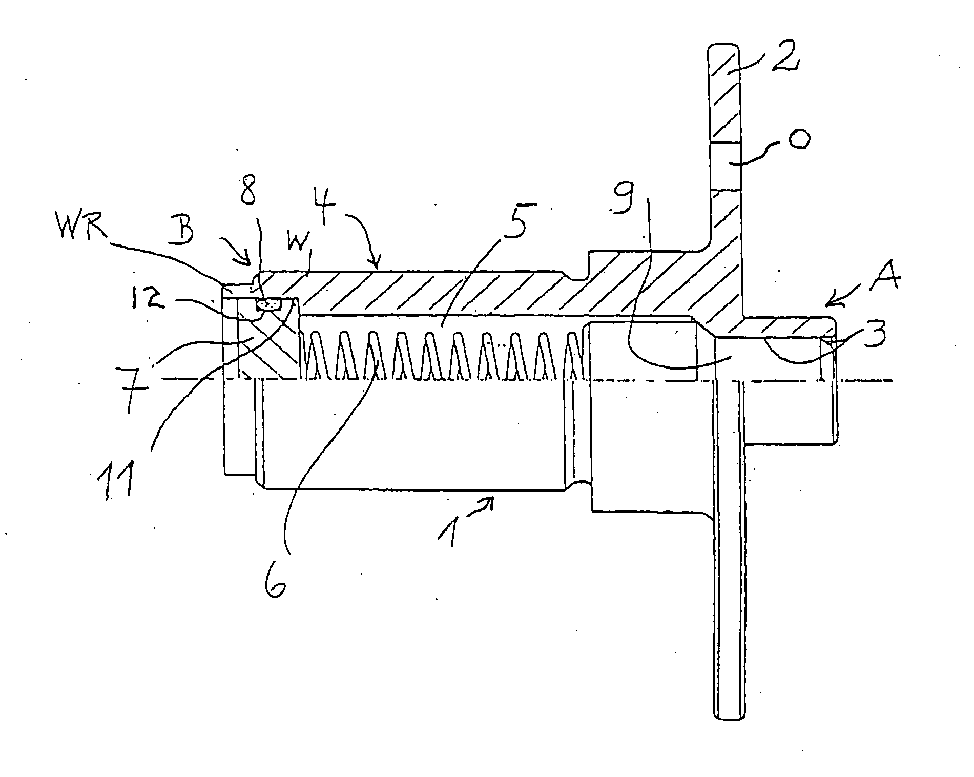 Measuring point bolt and method of making the bolt