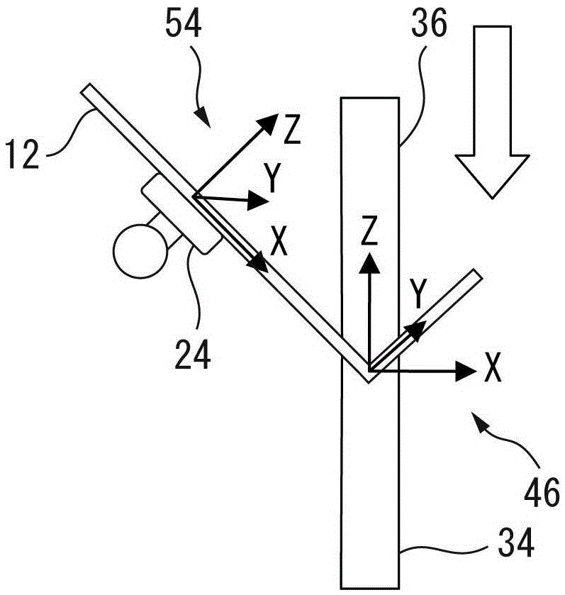 Robot system having robot operated in synchronization with bending machine