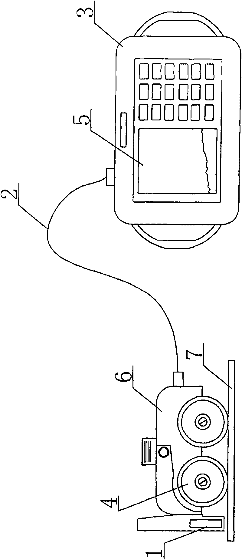 Magnetic memory method and device for diagnosing ferromagnetic component damage