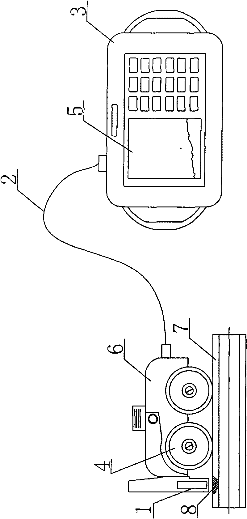 Magnetic memory method and device for diagnosing ferromagnetic component damage