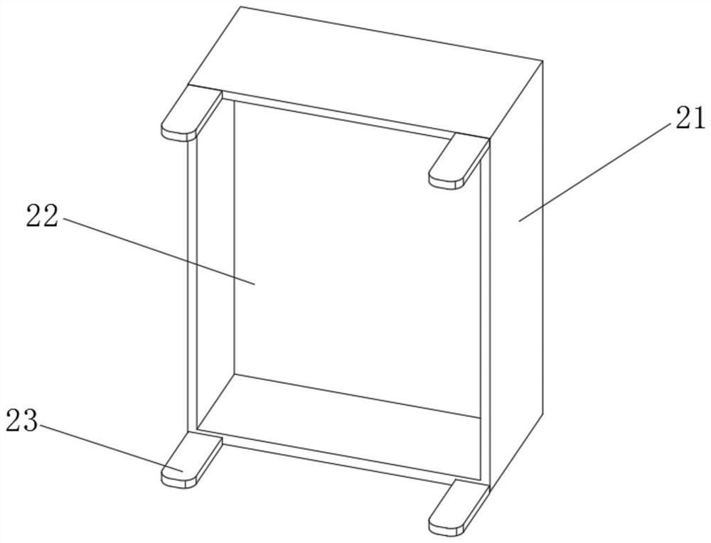 Portable energy storage battery pack placement base