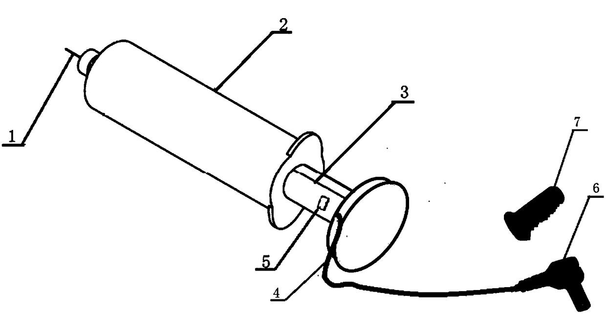 A voltage measuring microneedle device