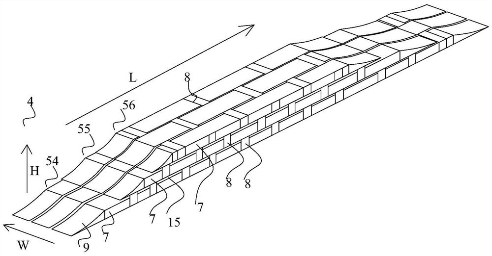 Prefabricated limiting piece, spar cap, fan blade and manufacturing method, and prefabricated panel fixing method