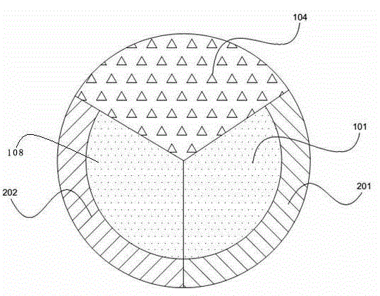 Fluorescent powder color wheel and manufacturing method thereof