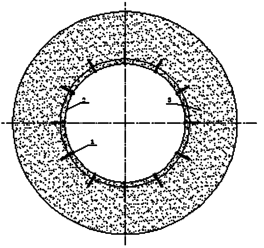 Mine vertical shaft/sieve shaft well wall structure and controllable dewatering method thereof