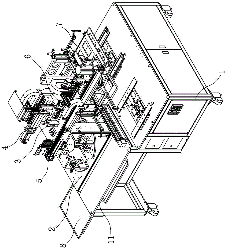 ICT turntable test machine