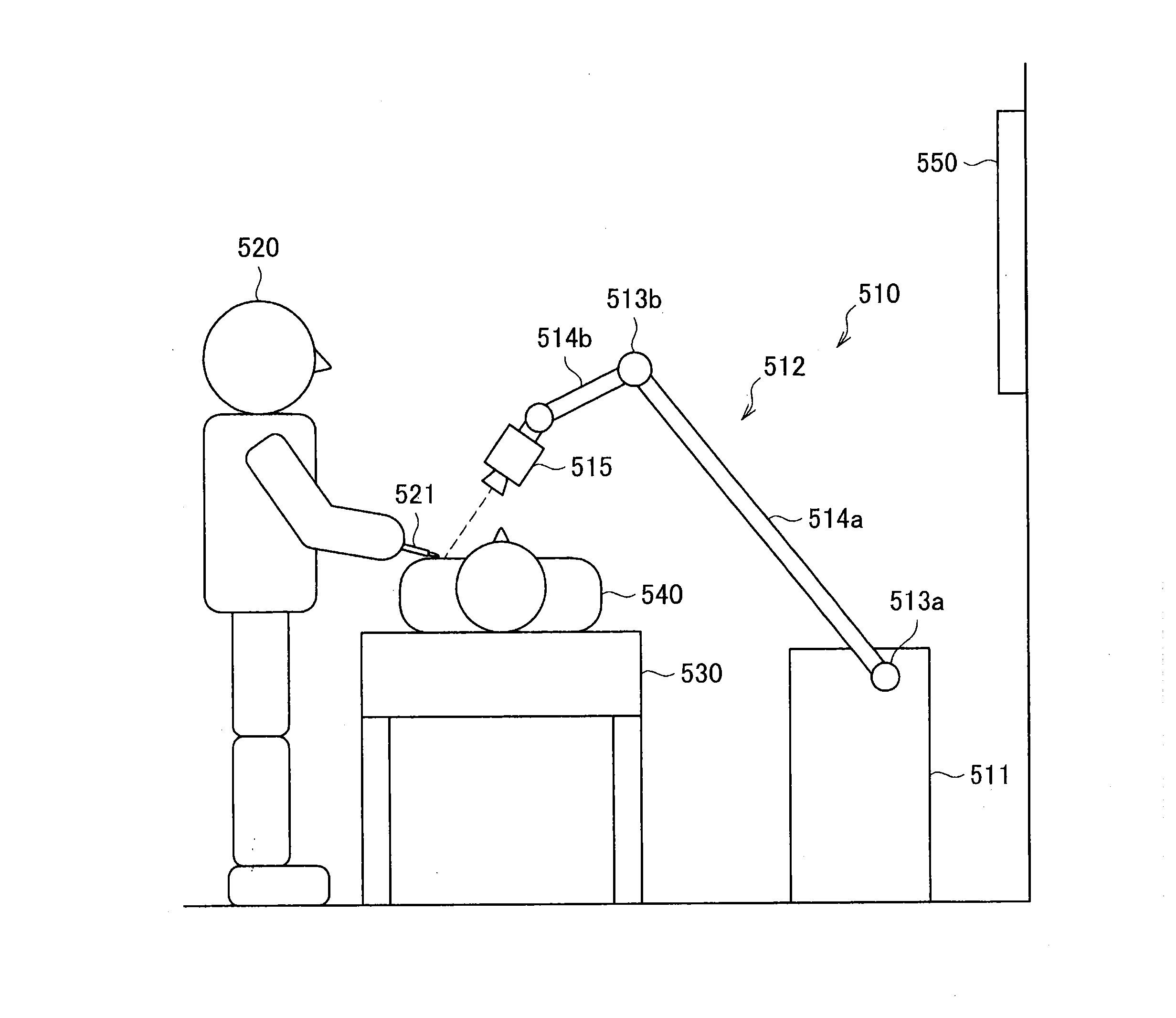 Medical robot arm apparatus, medical robot arm control system, medical robot arm control method, and program