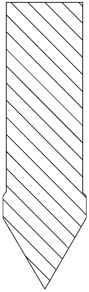 Processing method for hard alloy extrusion mould