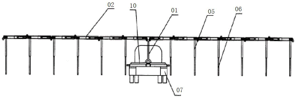 Telescopic emergency bridge