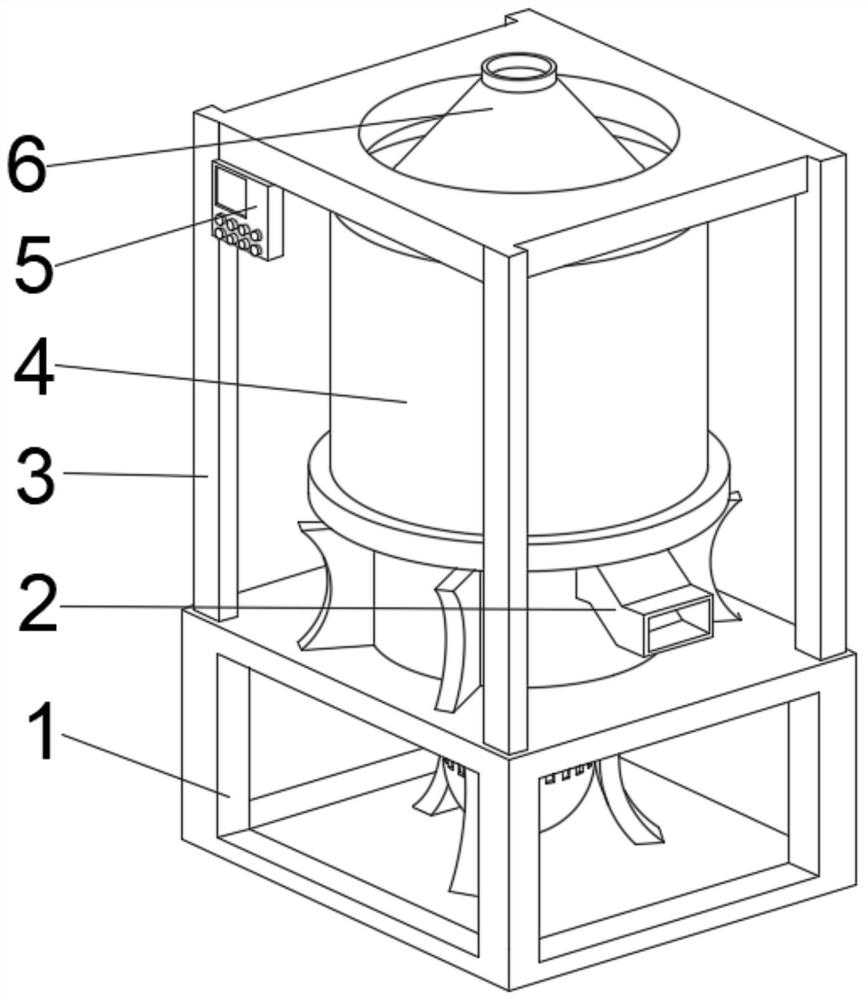 Biomass raw material granulating and forming method