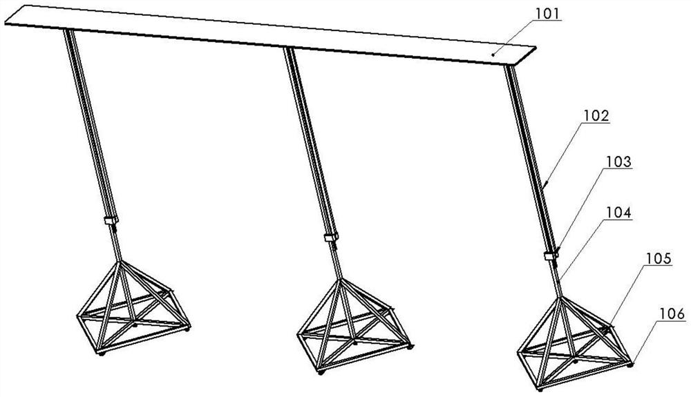 Unmanned aerial vehicle electrostatic spraying test platform