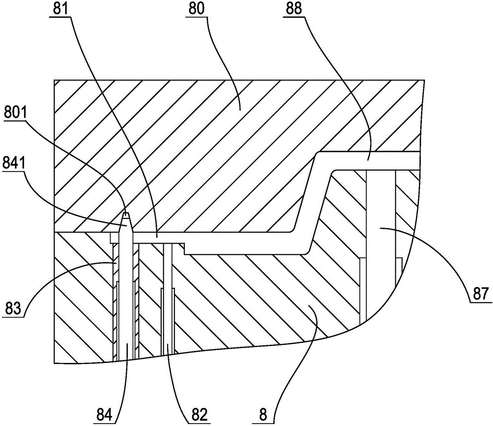 Forming method for large aluminum alloy die-casting fitting