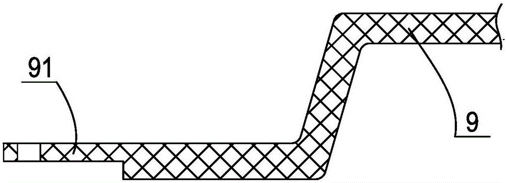 Forming method for large aluminum alloy die-casting fitting