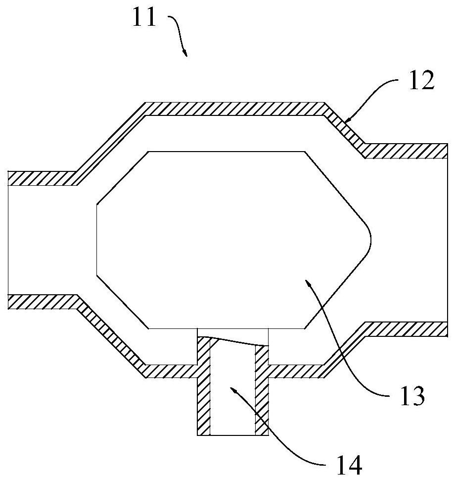 An air-assisted orchard spraying device