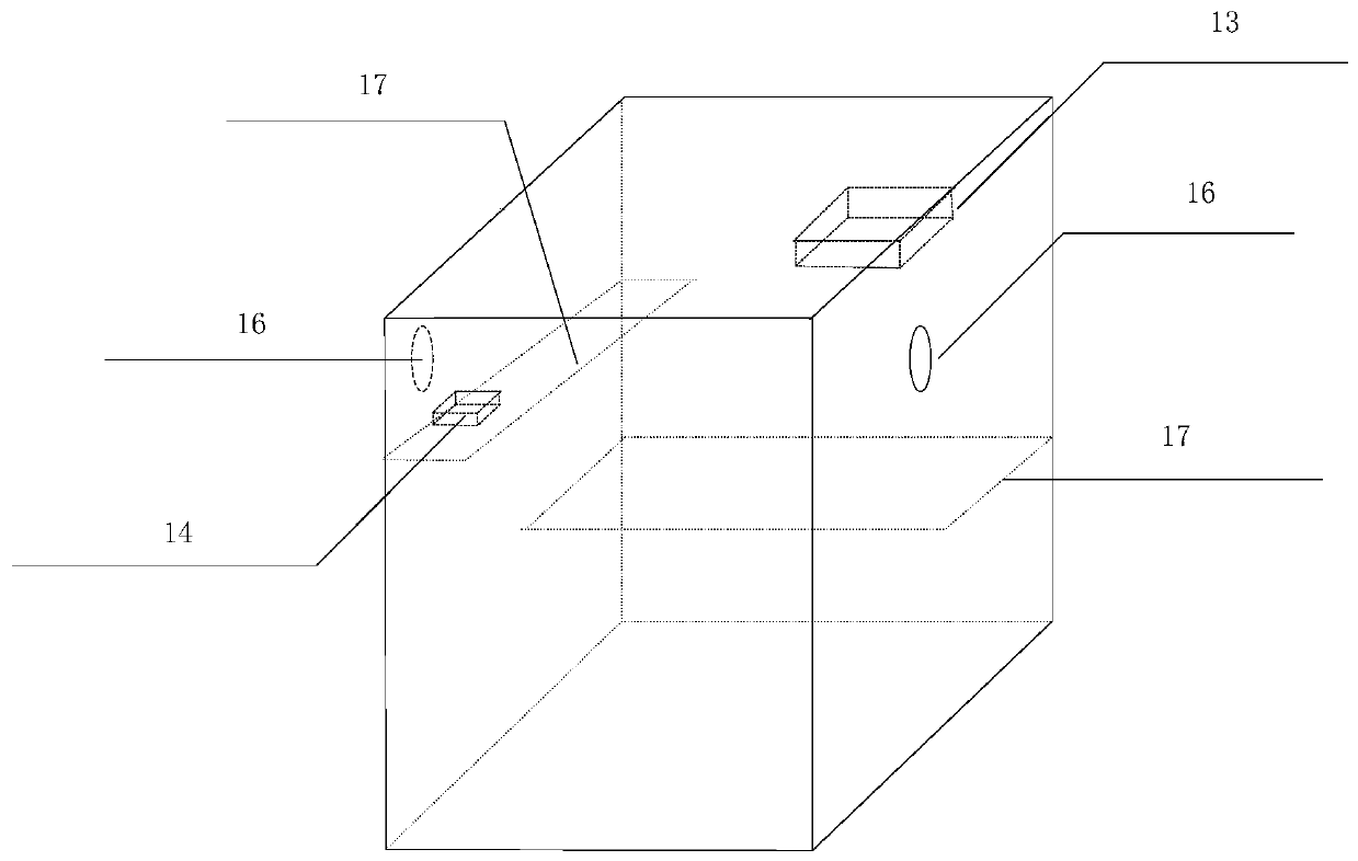 Automatic calibrating device of non-dispersive infrared methane sensor