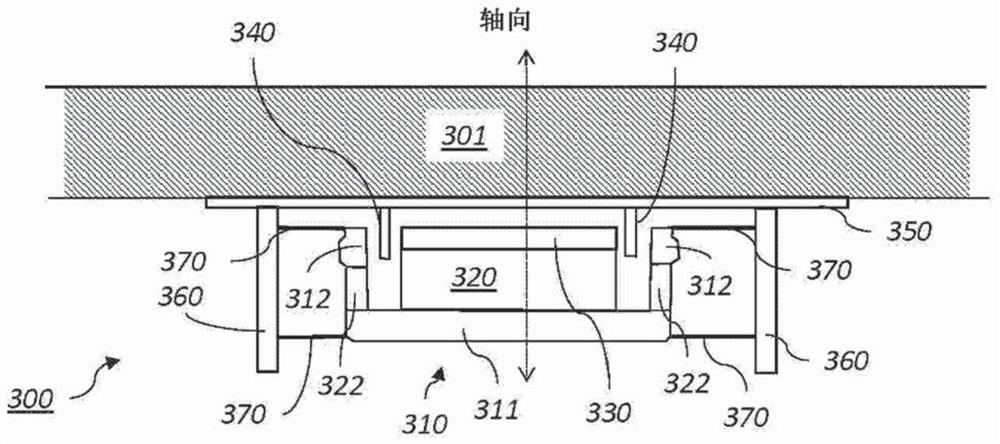 Coil-equipped moving magnet actuator for panel audio speaker