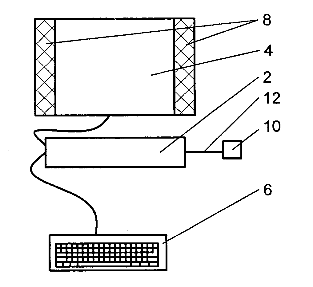 Monitor device for collecting audience research data