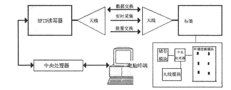 Physiological parameter monitoring system based on wireless sensing technology