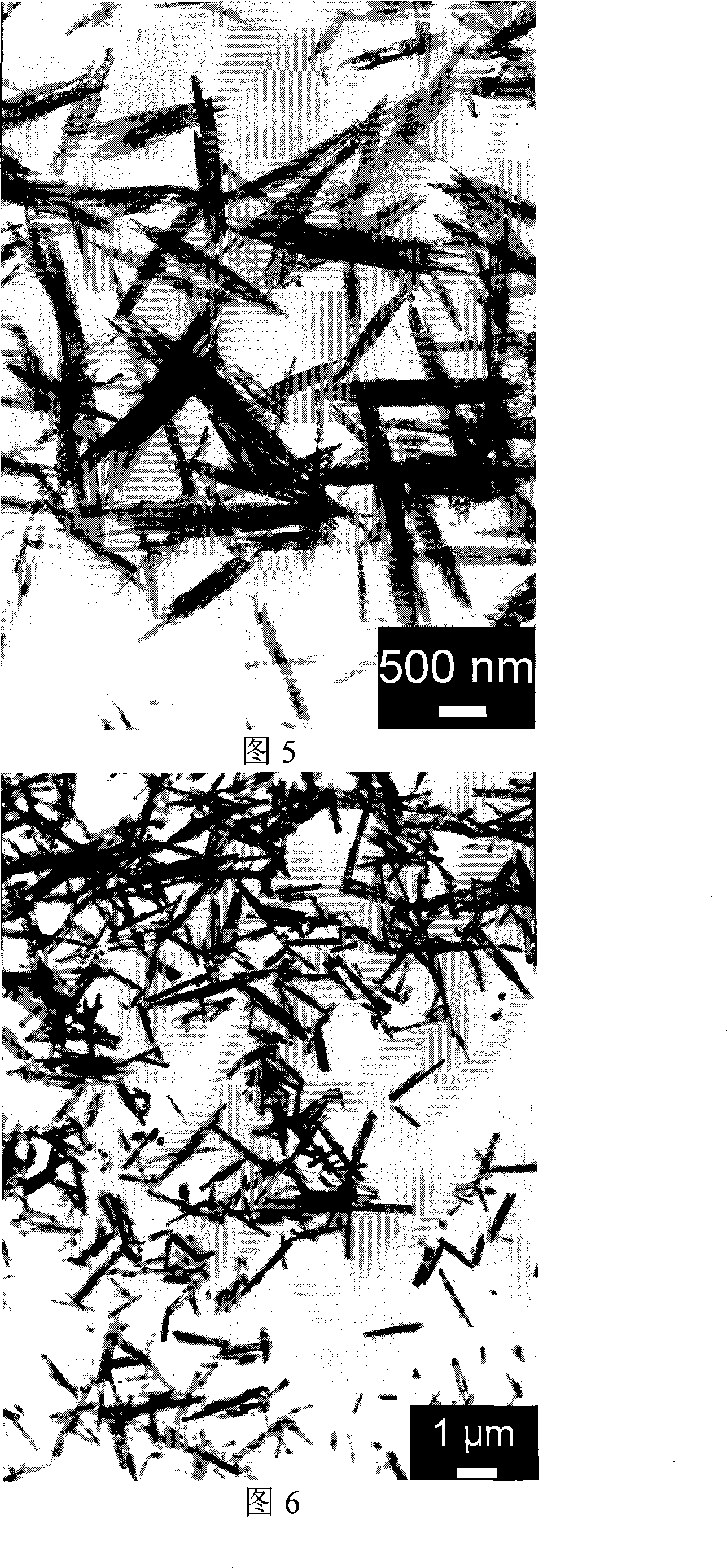 Method for synthesizing rod-like and echinoid molybdena-based nano-material