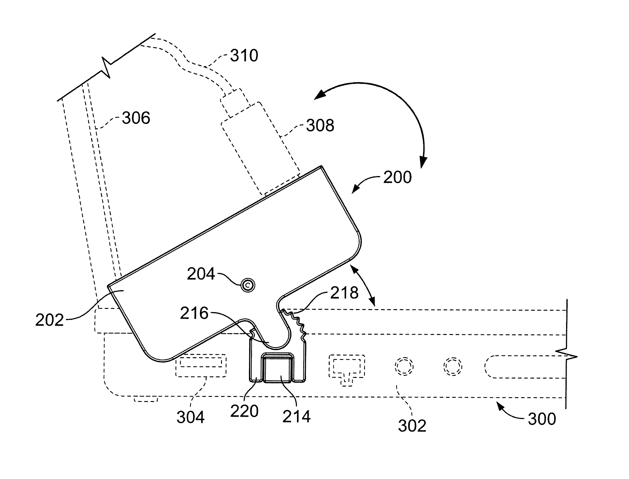 Rotating universal serial bus hub