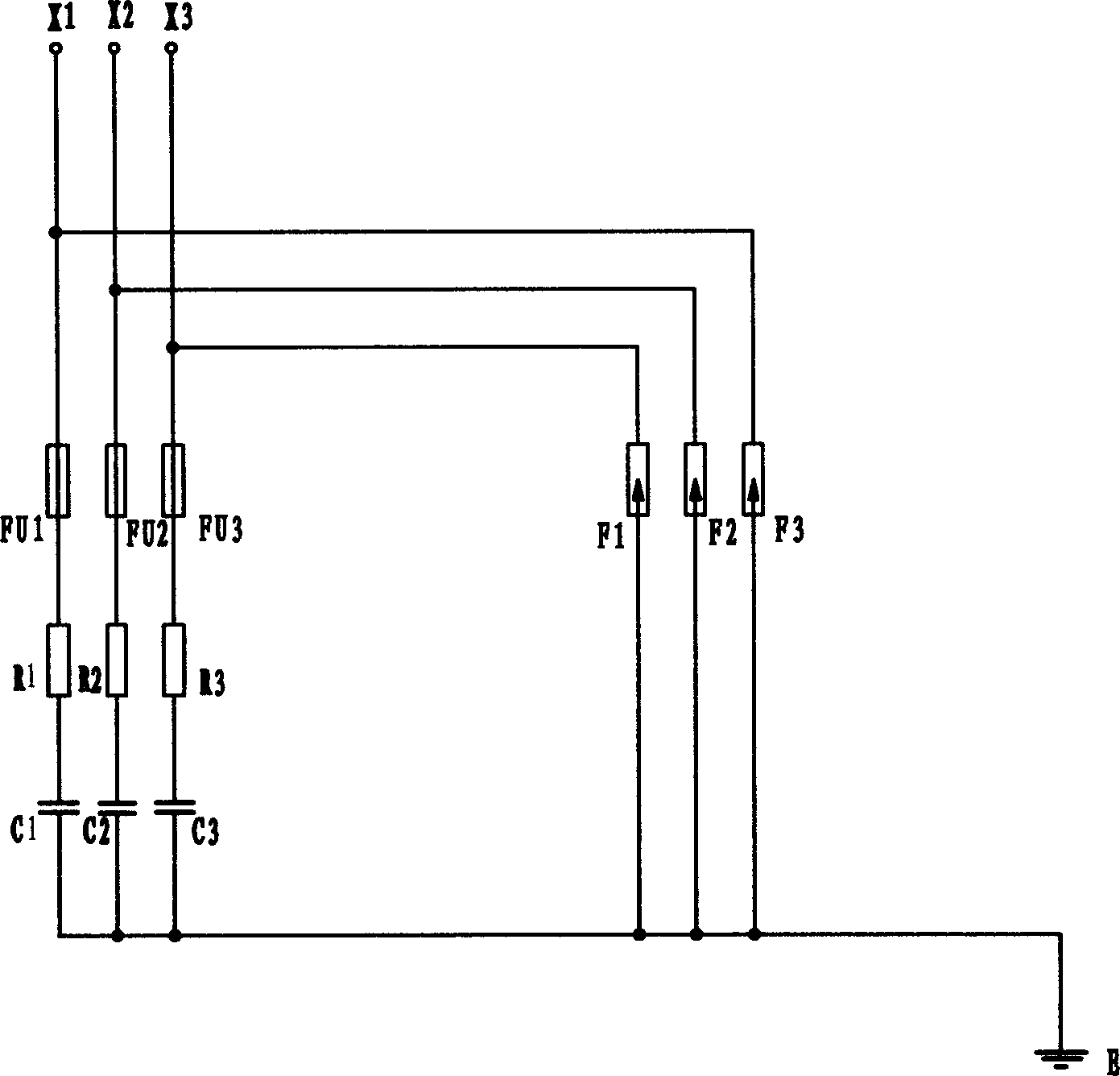 High power motor over-voltage protection device