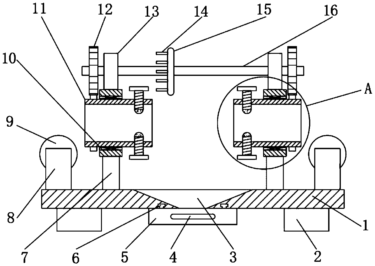 Industrial gas pipeline welding device